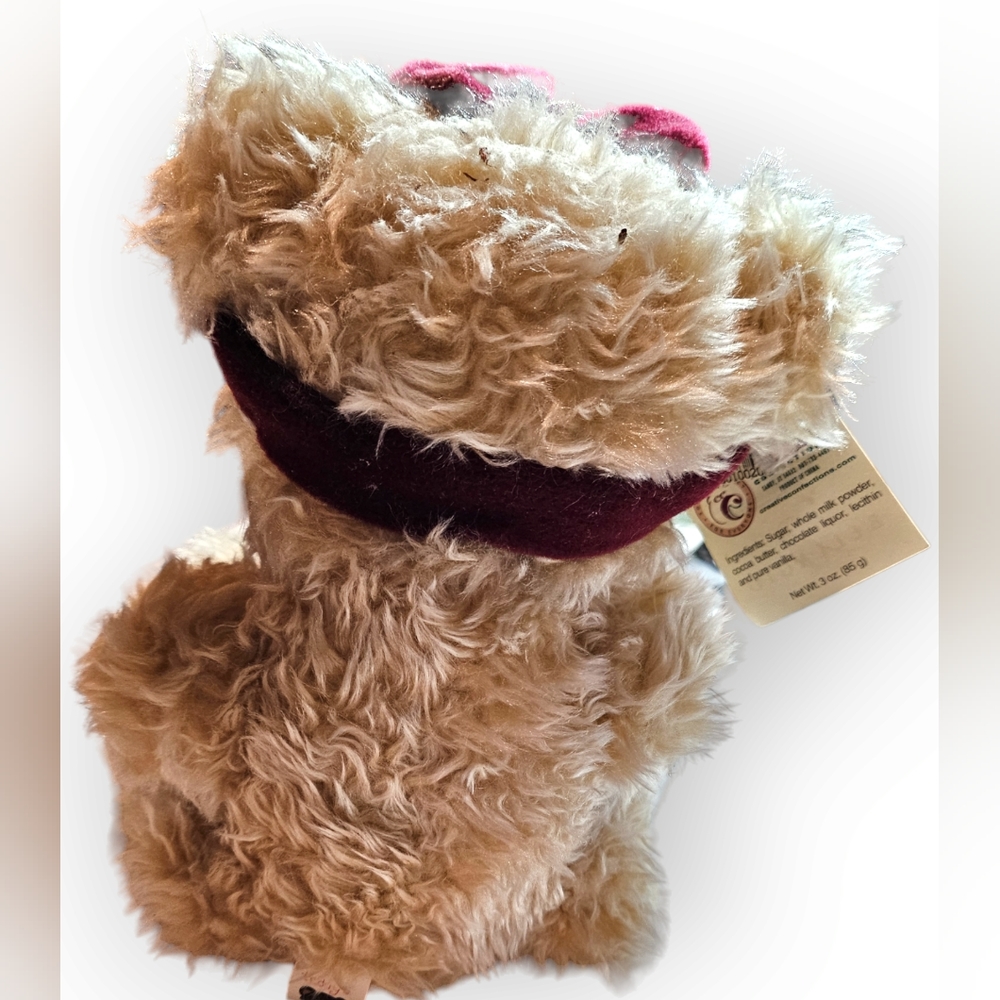 Vintage Bellagio Stuffed Teddy Bear with Gift Pouch - Picture 7 of 10
